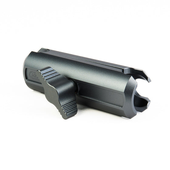 Mountech Double Socket Arm - Medium (3"), 1in Ball, Storm Gray
