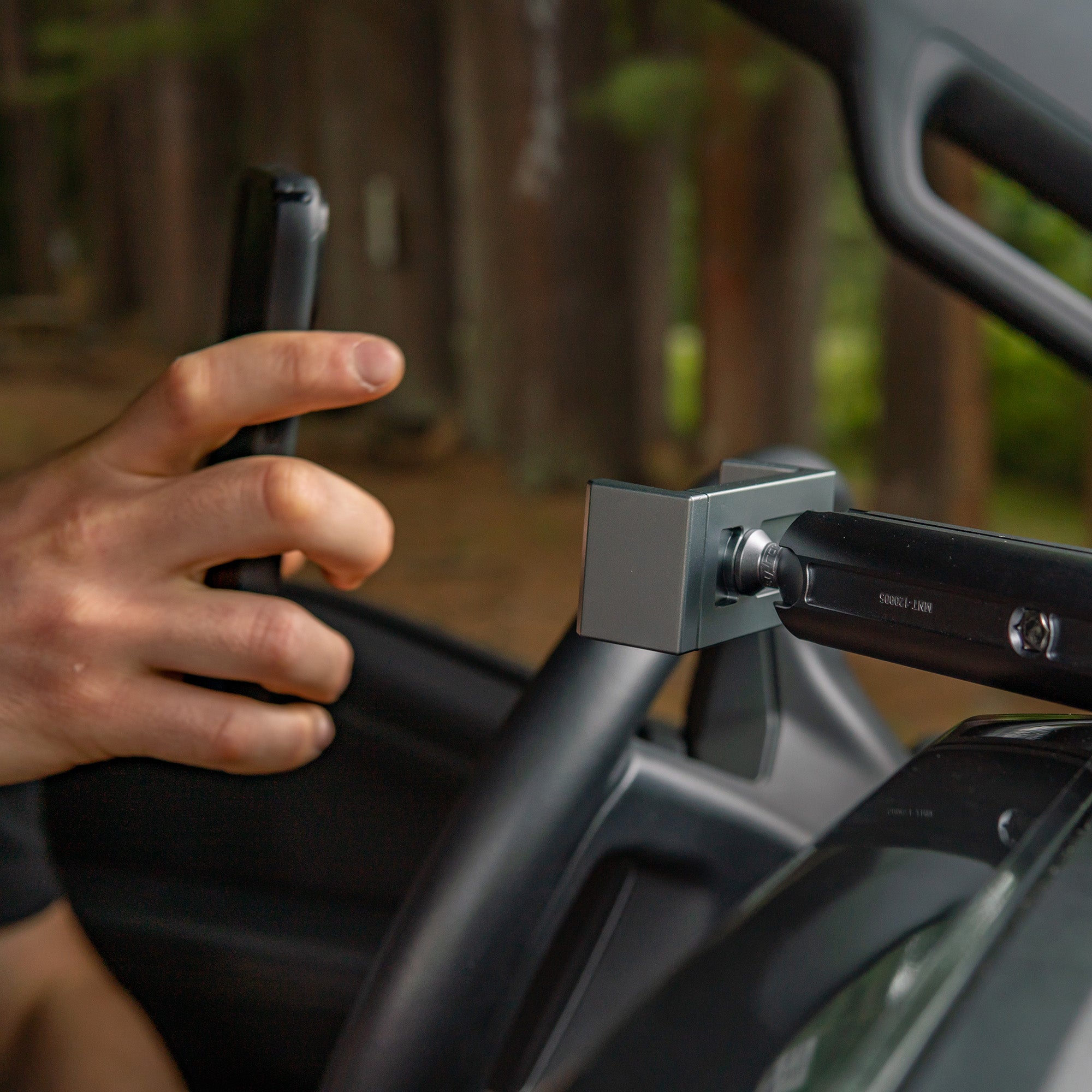 Phone Mount - Standard, 1in Ball, Storm Gray