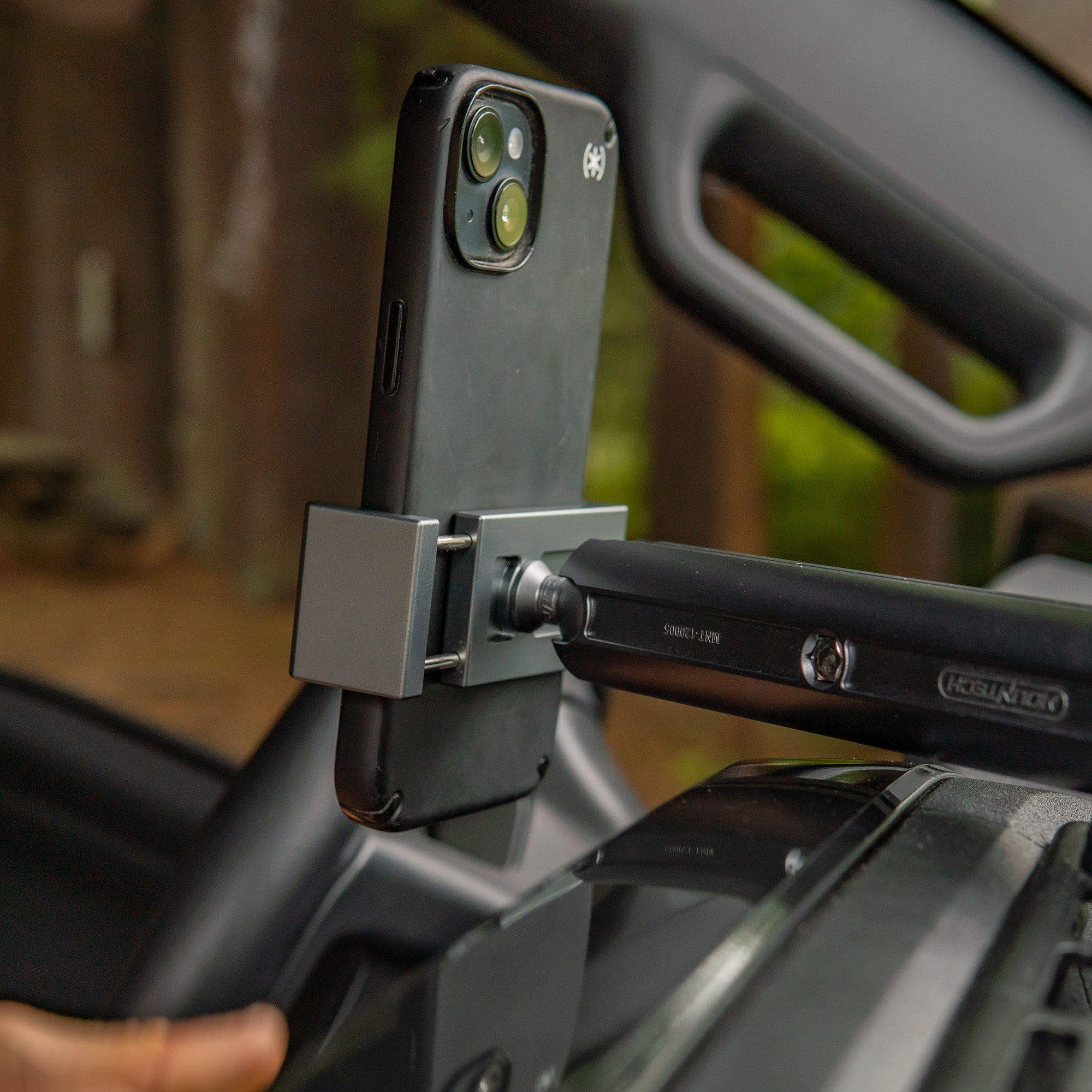 Phone Mount - Standard, 1in Ball, Storm Gray