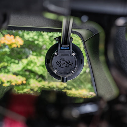 The Rod Rig™ - The Ultimate In-Vehicle Fishing Rod Holder