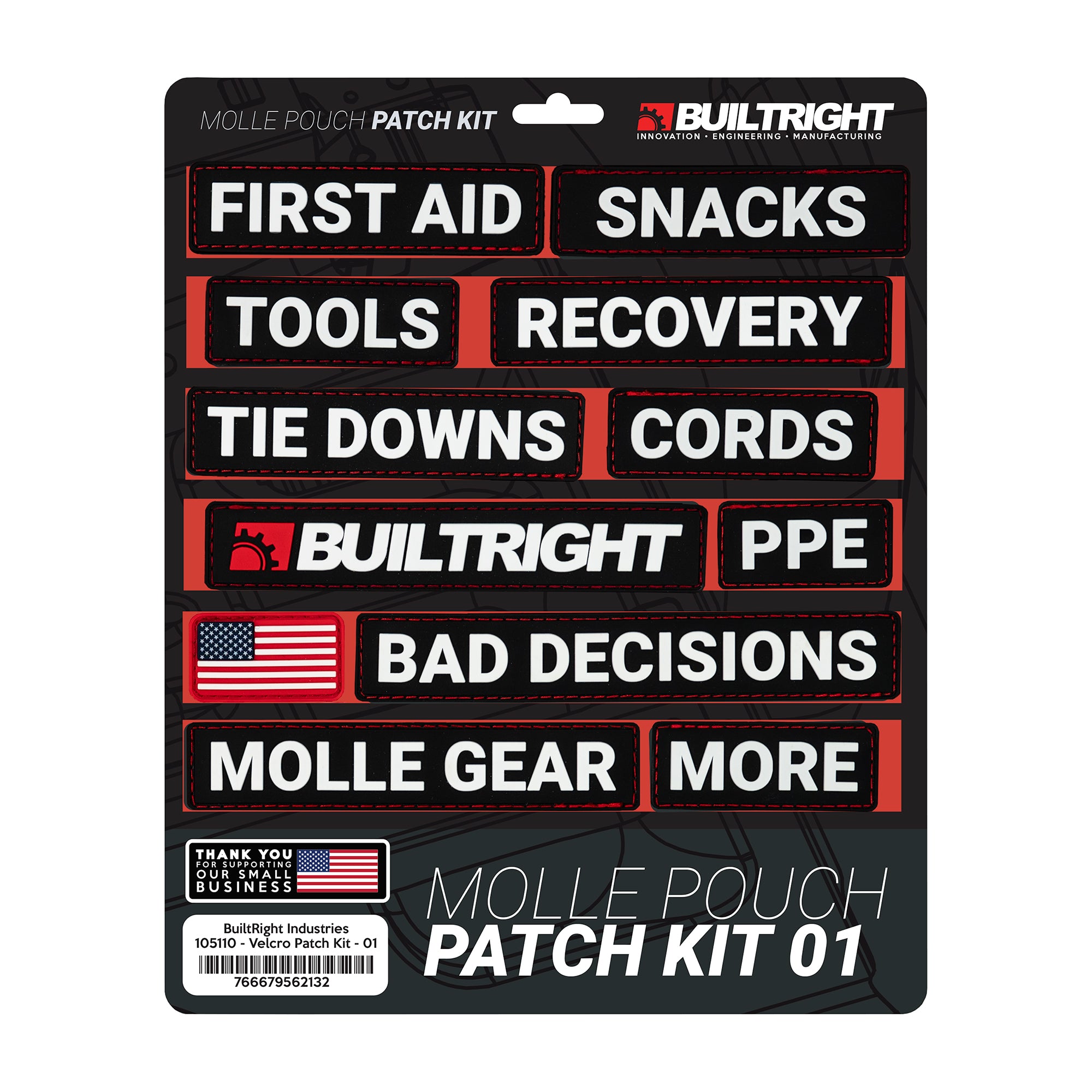 Patch Kit 01 - Hook & Loop
