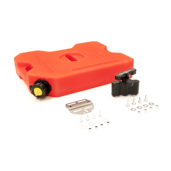 Rotopax - 2gal Can + Deluxe Mount + Adapter Bracket Bundle