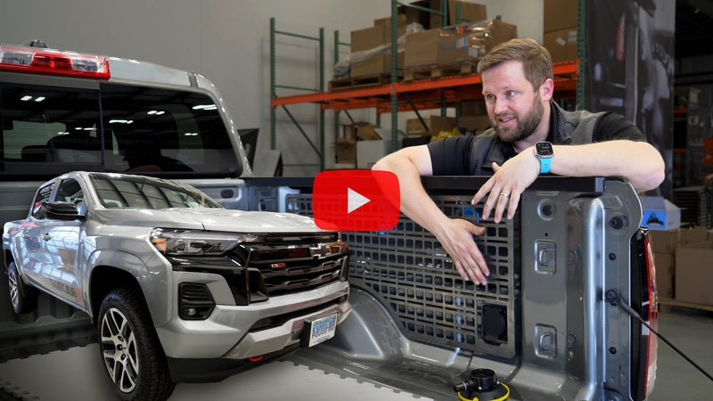 Designing Truck Bed MOLLE for the Colorado