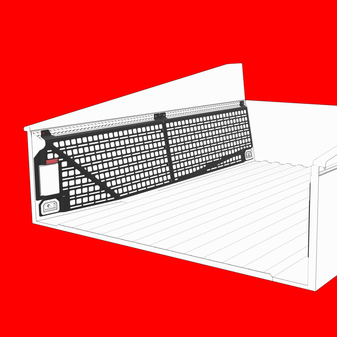 Pre-Sale: Bedside Rack MOLLE System | Tesla Cybertruck (2024+)