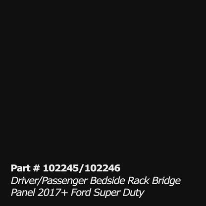 Bridge Panel for MOLLE Bedside Racks | Ford F-250, F-350, F-450 (2017-2025)