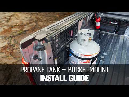 MOLLE Panel Propane Tank & Bucket Mount