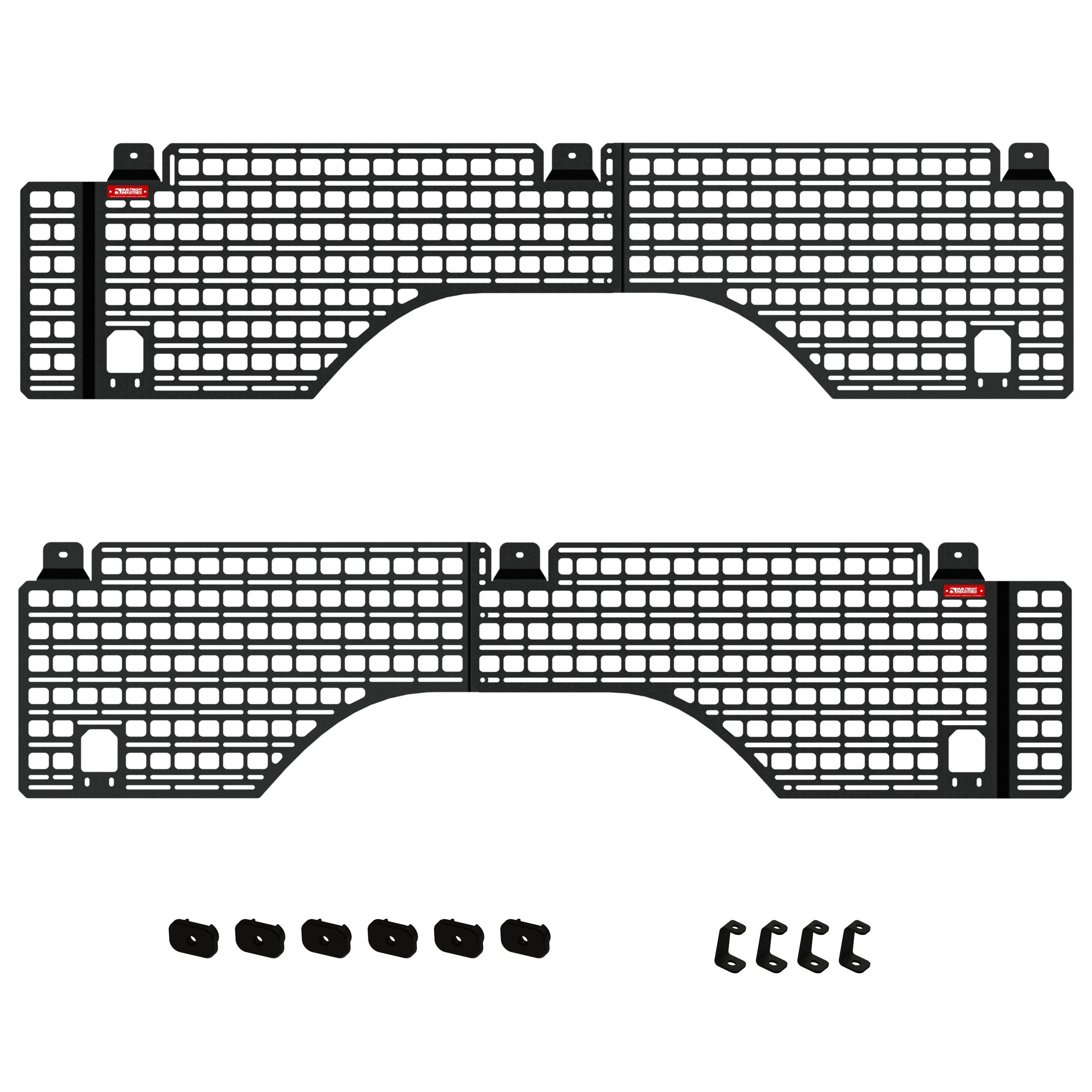 Bedside Rack System - 4pc Kit | Silverado and Sierra 1500, Short Bed (2007-2018)-BuiltRight Industries