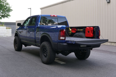 Bedside Rack System - Rear Panel | RAM 1500/2500 5'7" and 6'4" Bed (2009-2019)-BuiltRight Industries