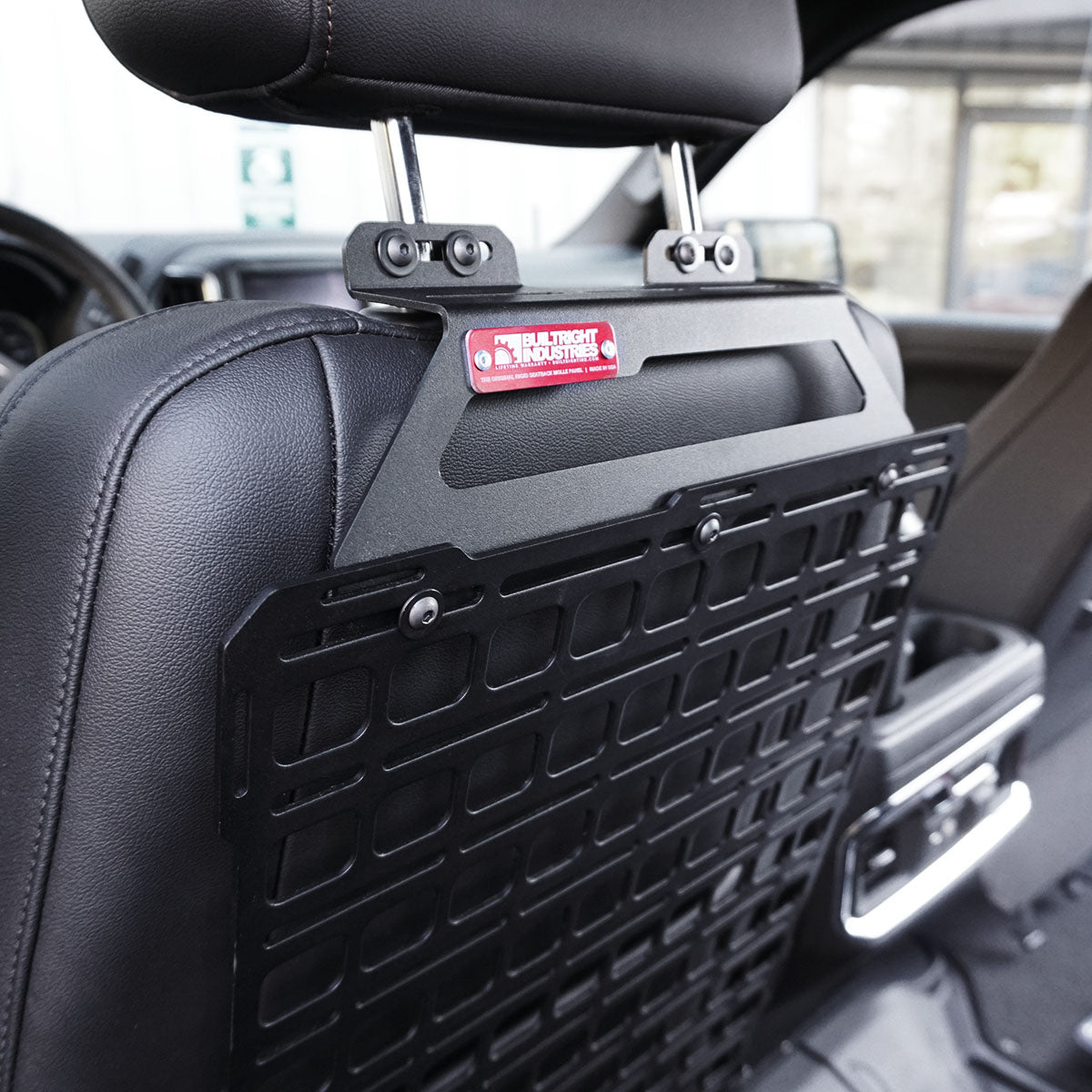 Seat Back Tech Plate MOLLE Kit | Chevrolet Silverado & GMC Sierra (2019+ 1500), HD (2020+)