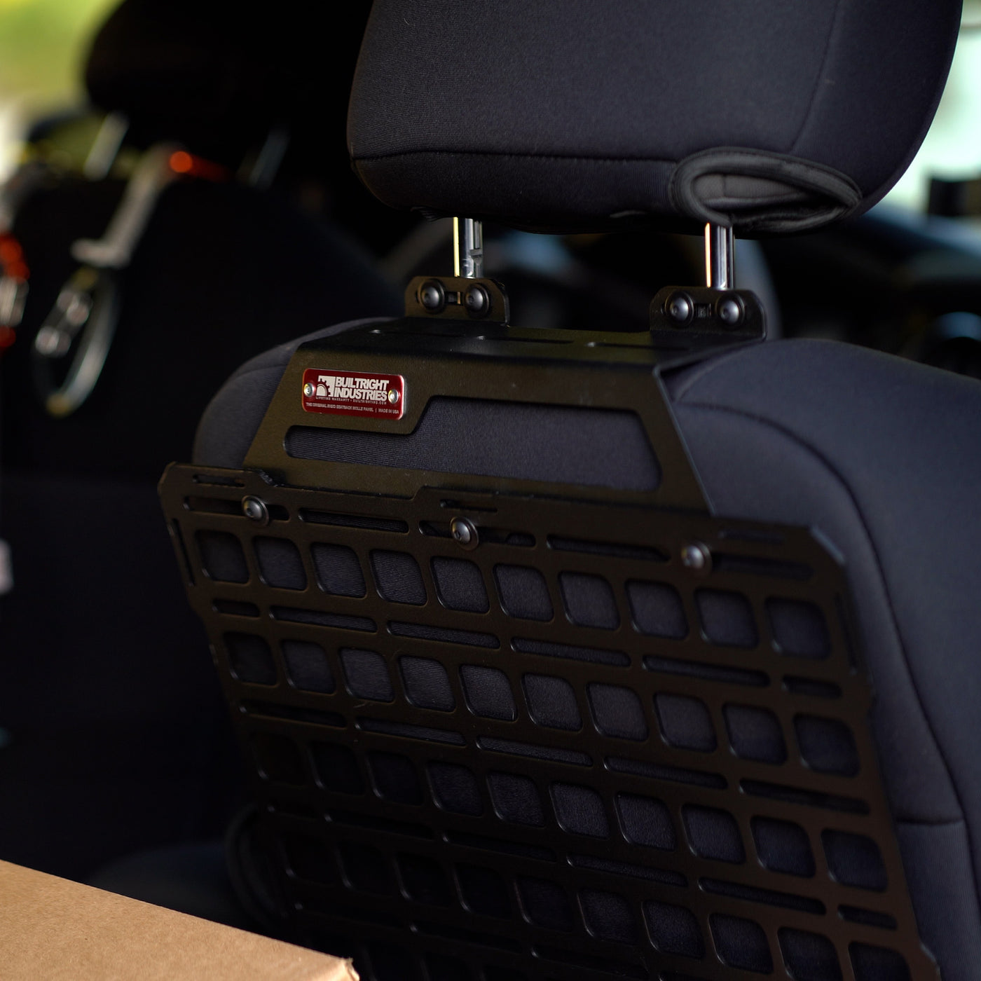 Seat Back Tech Plate MOLLE Kit - Toyota Tacoma (2016 - 2023)