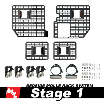 Bedside Rack System - Stage 1 Kit | Ford F-150 & Raptor (2021-2023)