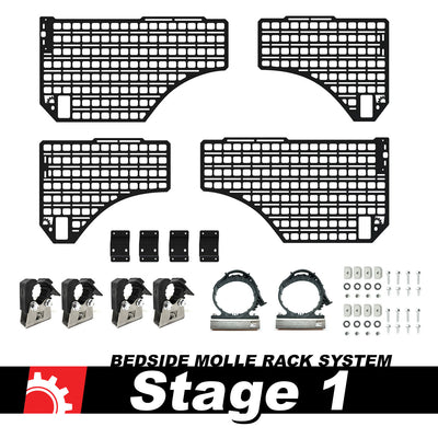 Bedside Rack System - Stage 1 Kit | RAM 1500/2500, 5'7" Bed (2009-2019)