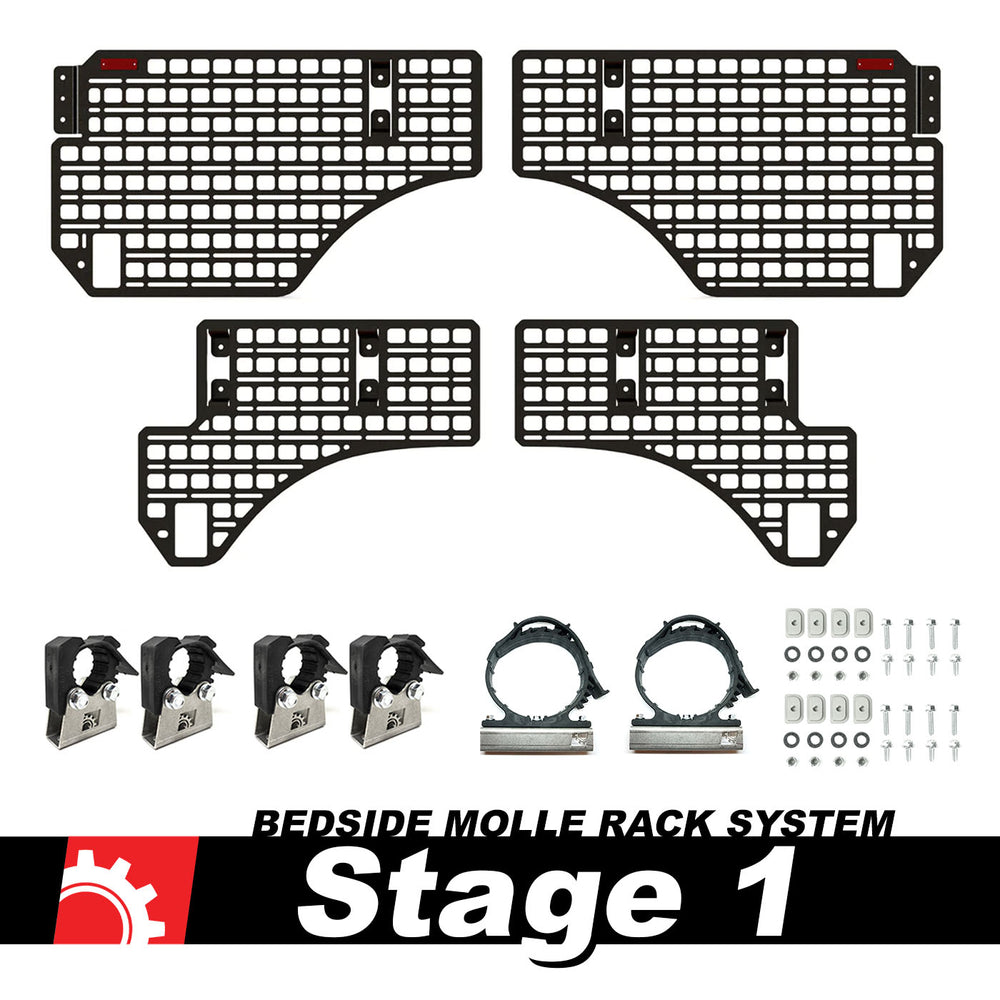 BuiltRight Bedside MOLLE Panel System | RAM 1500 (2019+) - BuiltRight ...