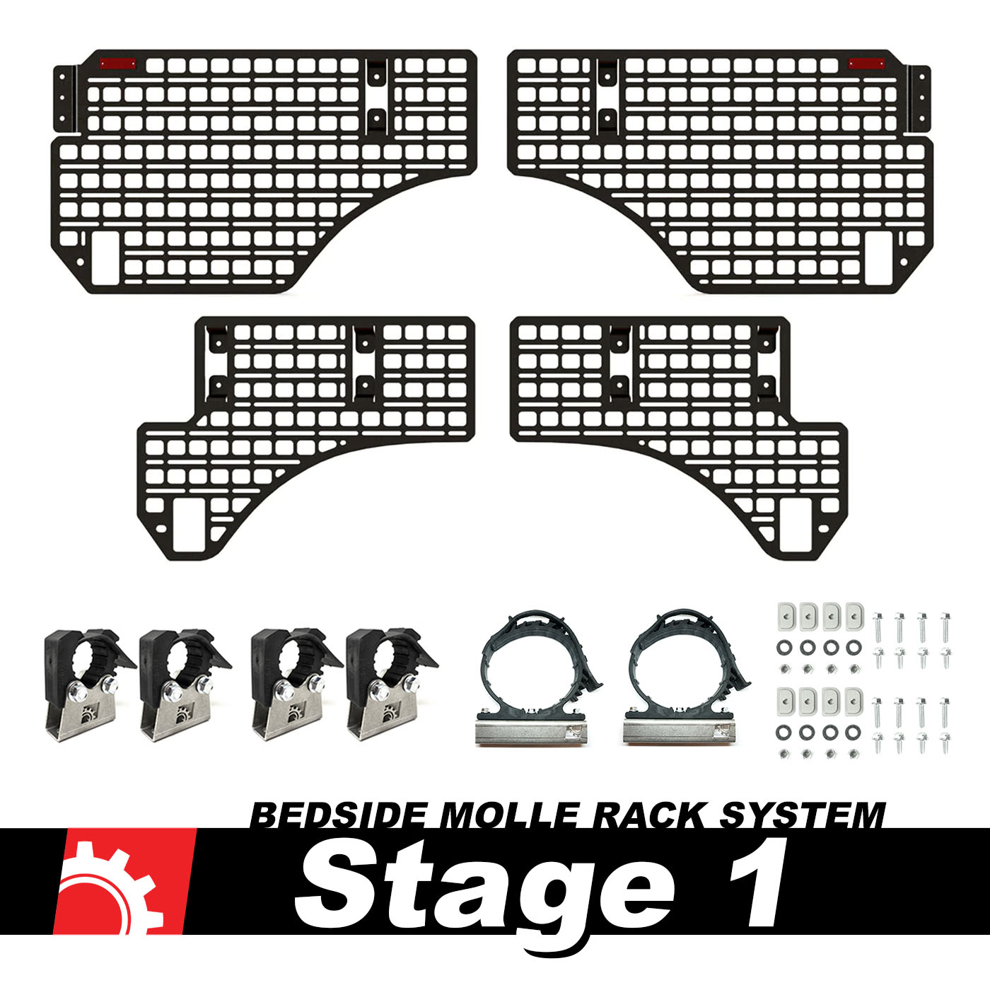 Bedside Rack System - Stage 1 Kit | RAM 1500, 5'7" Bed (2019+)