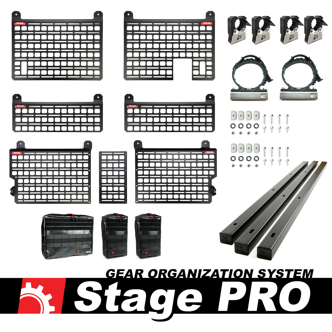 Gear Organization System - Stage PRO Kit | Jeep Gladiator (2020 - current)