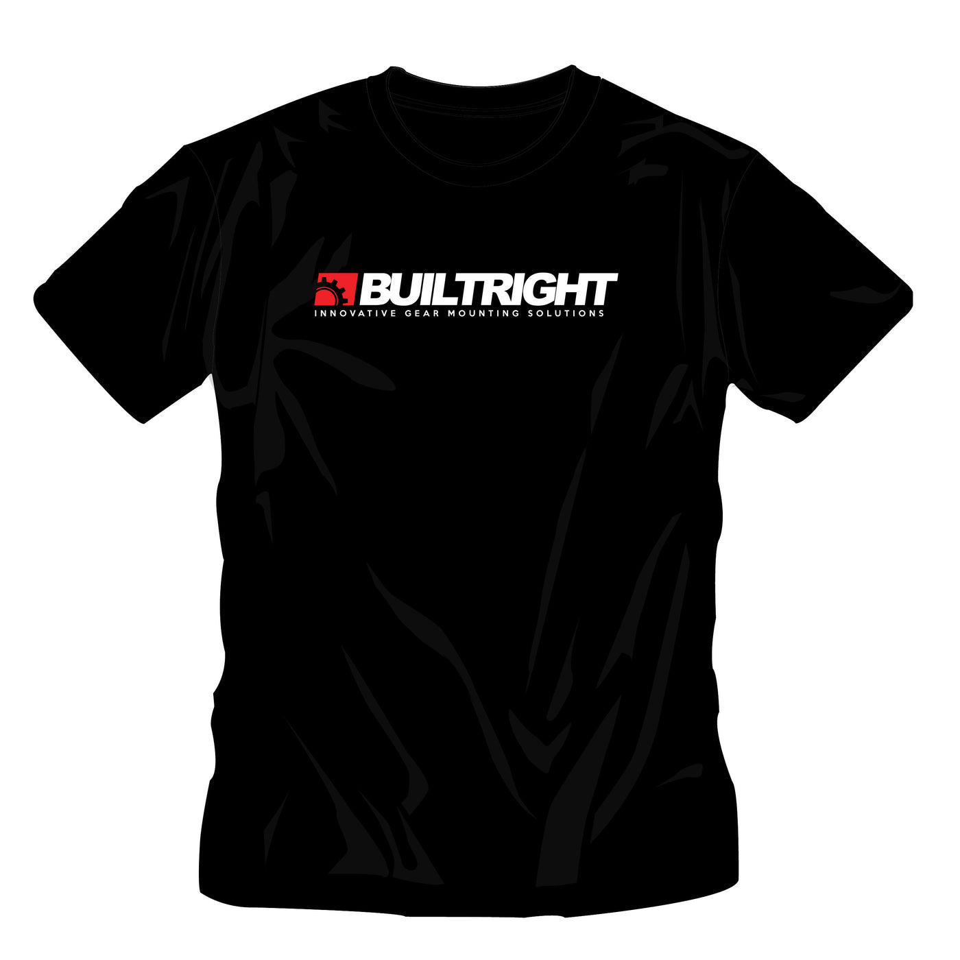 BuiltRight Industries Bold Logo T-Shirt Black - BuiltRight