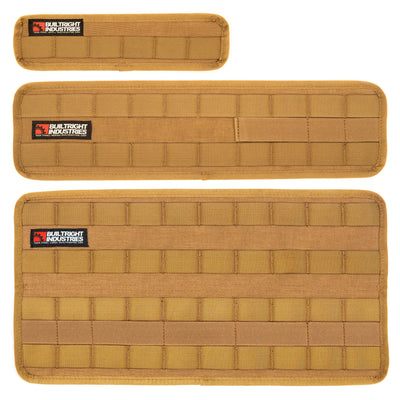 Velcro Tech Panel - Coyote Tan | 3pc Kit-Interior-BuiltRight Industries