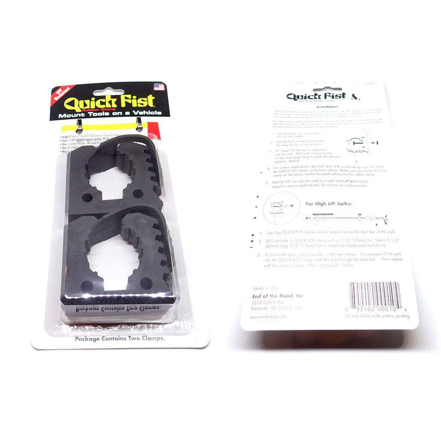 Rubber 'Quick Fist' Clamp, Pair - 1" to 2.25" Diameter-Miscellaneous-BuiltRight Industries
