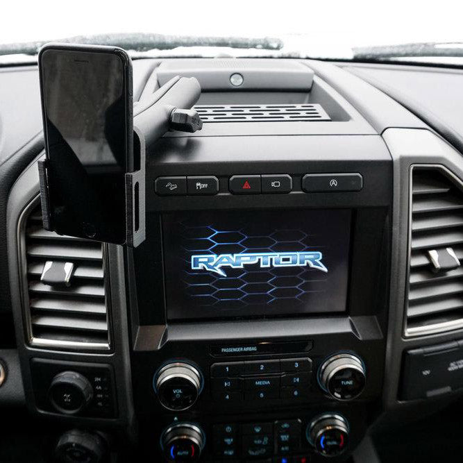 Dash Mount | Ford F-150 & Raptor (2015-2020) F-250/F-350 (2017+)-Interior-BuiltRight Industries